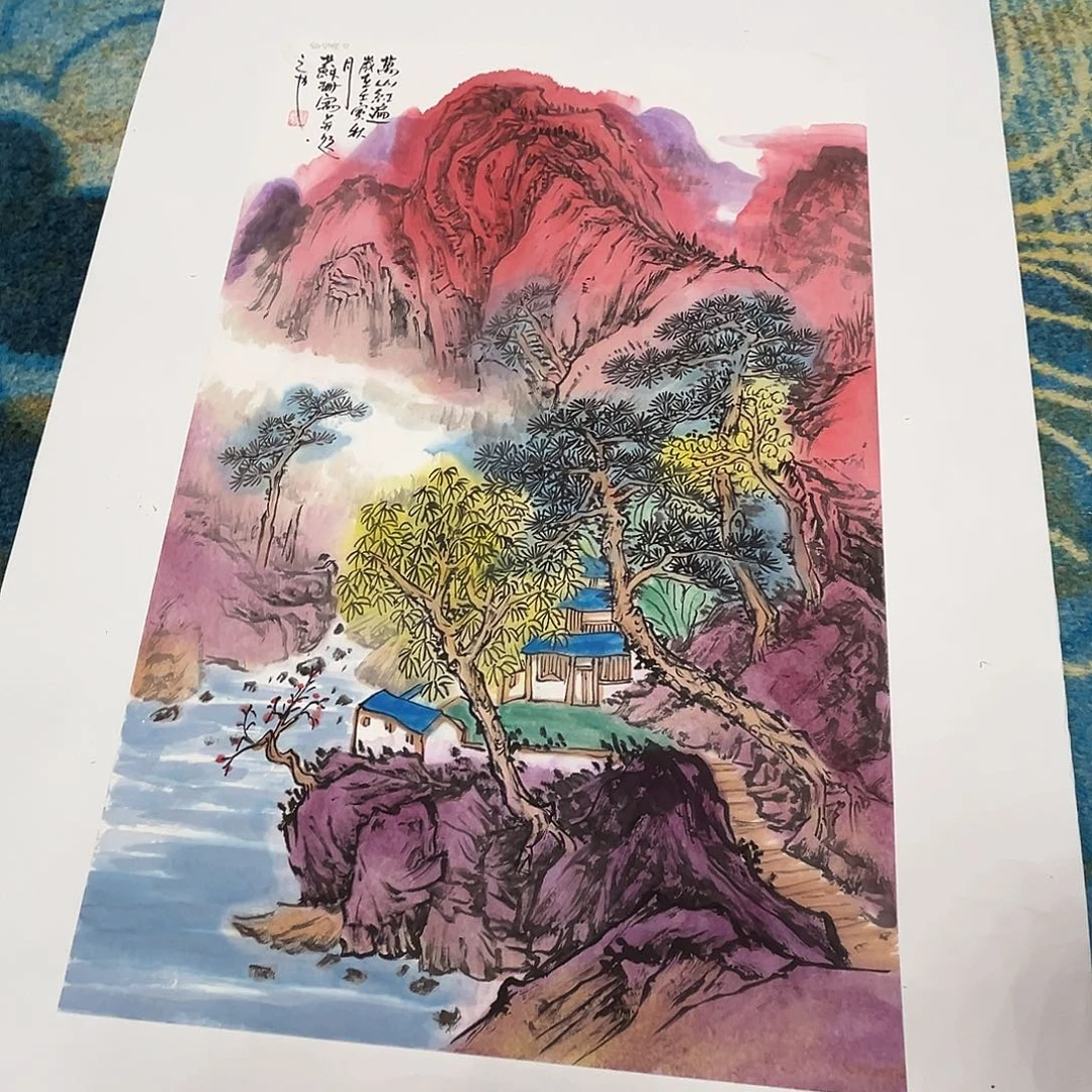 国画苏珊国画精品