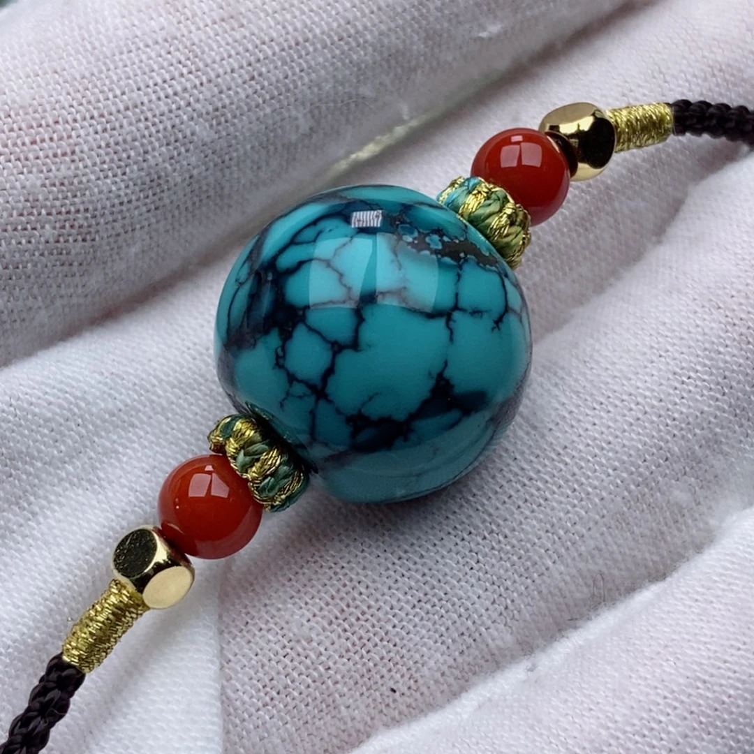 绿松石未镶嵌珠珠