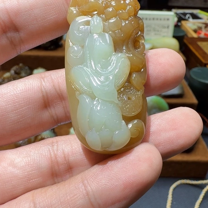未镶嵌和田玉挂件
