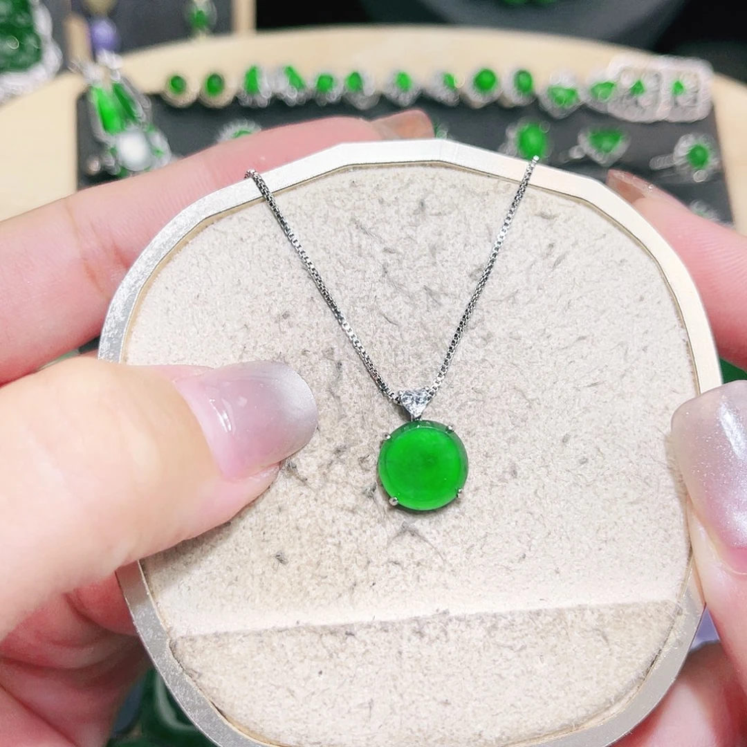 翡翠未镶嵌吊坠(不含链)裸石