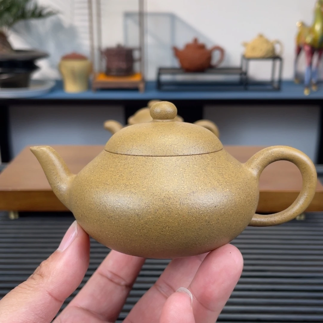 紫砂茶壶青段梨型150cc