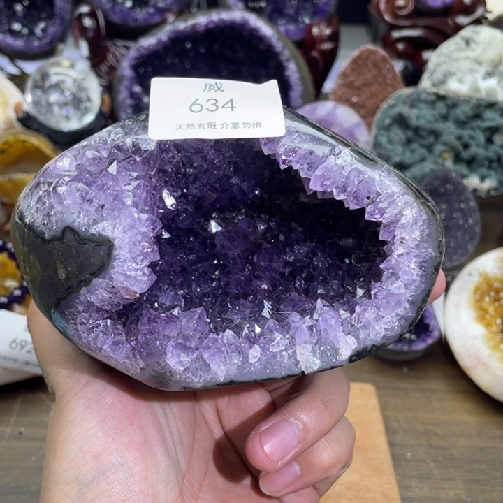 水晶未镶嵌珠宝半成品