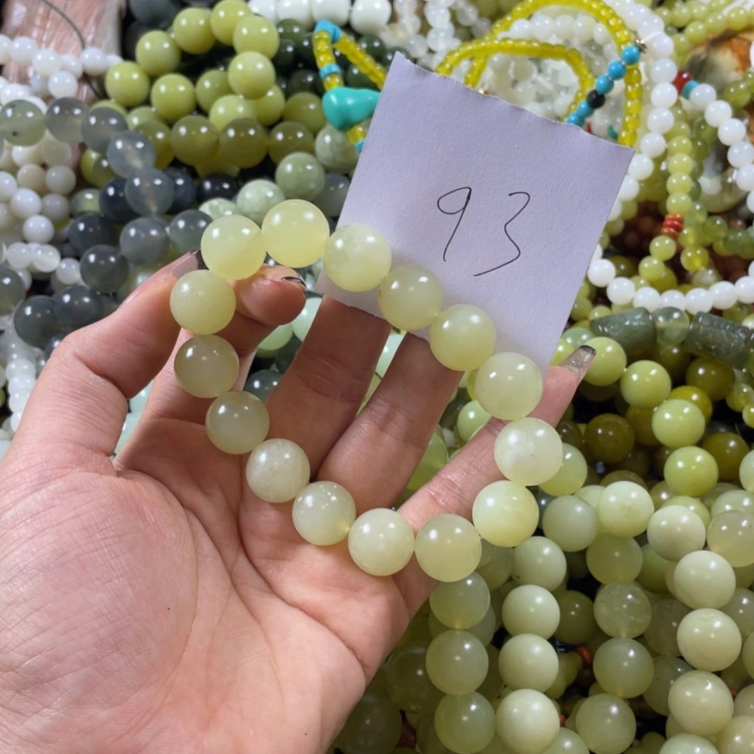 未镶嵌蛇纹石玉手串
