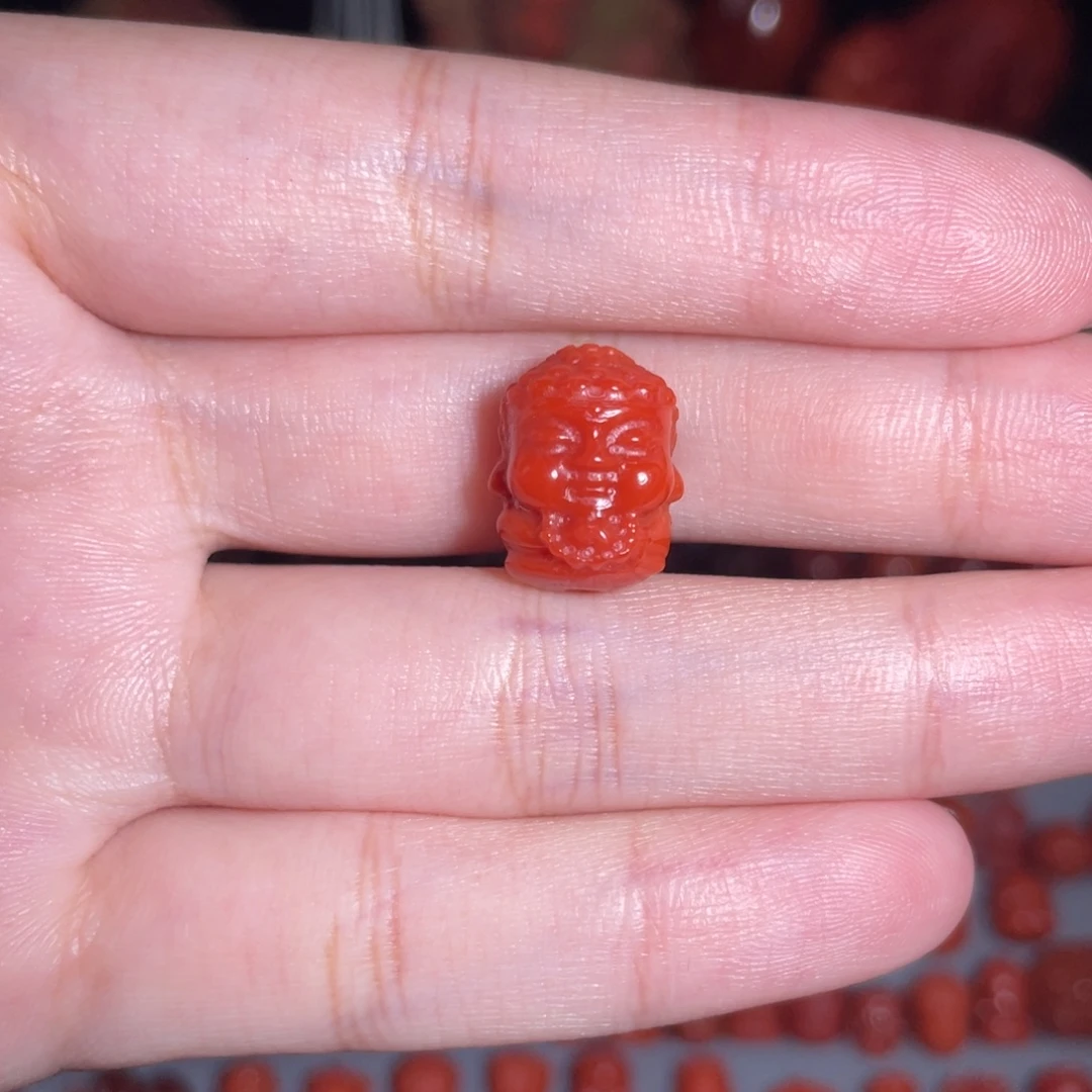 许***多南红玛瑙未镶嵌宝宝佛