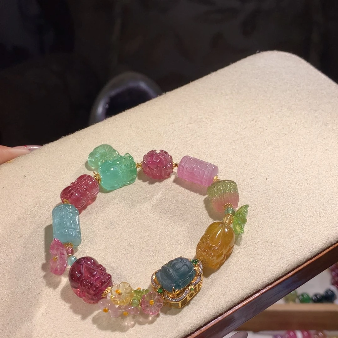 未镶嵌多样性发货其一碧玺
