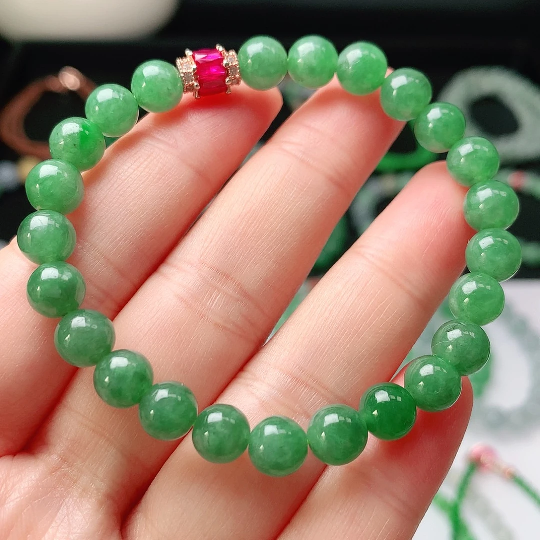 翡翠未镶嵌手链翡翠