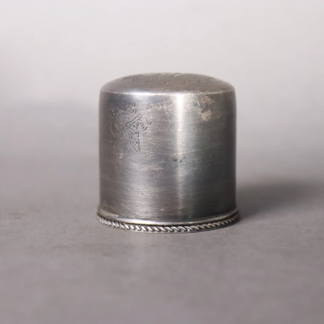 Tgz10 清代 福寿扳指盒