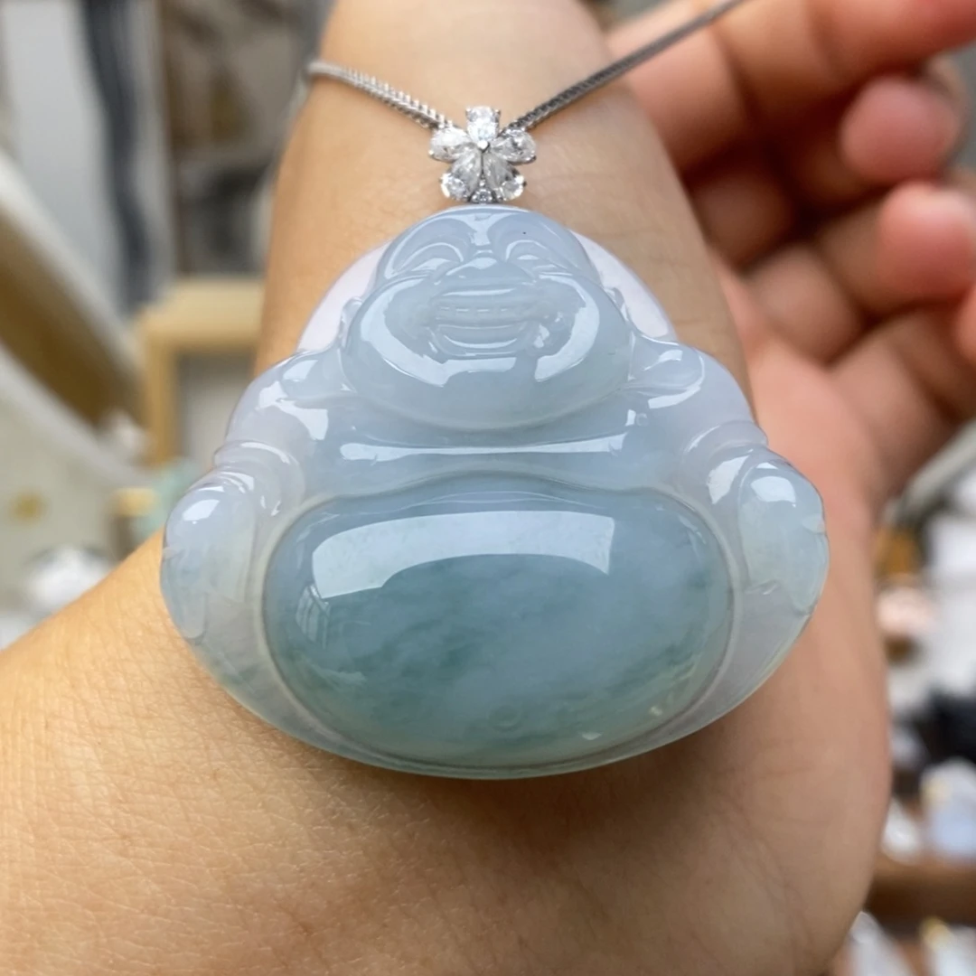 【闪购商品】颈饰18K金镶嵌翡翠25