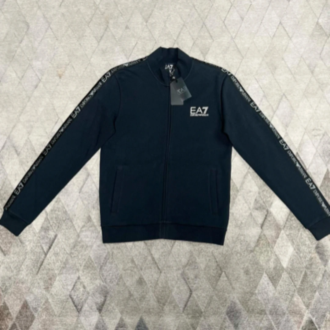 全新未使用 EMPORIO ARMANI/乔治·阿玛尼 131968 侧翼织带夹克