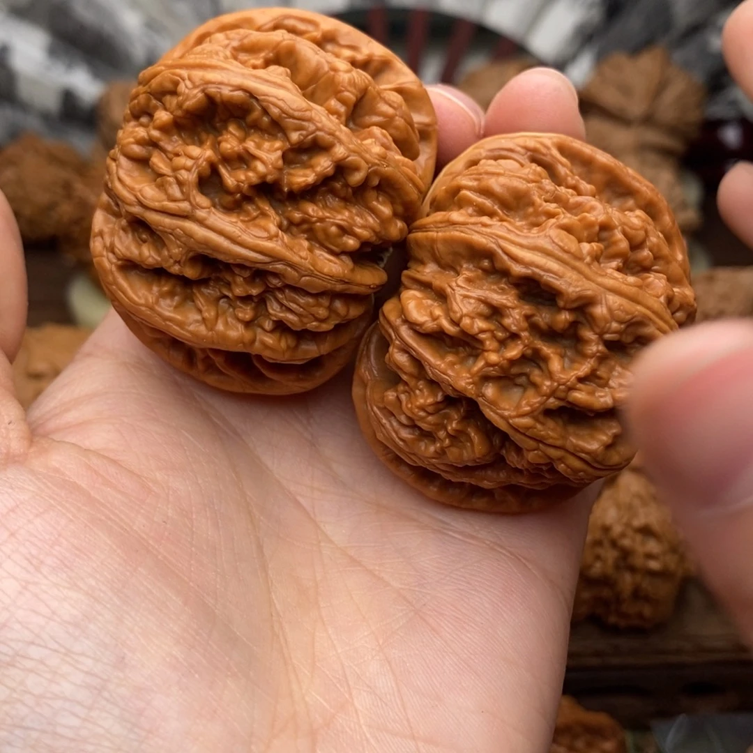 文玩核桃把件314号48粗筋