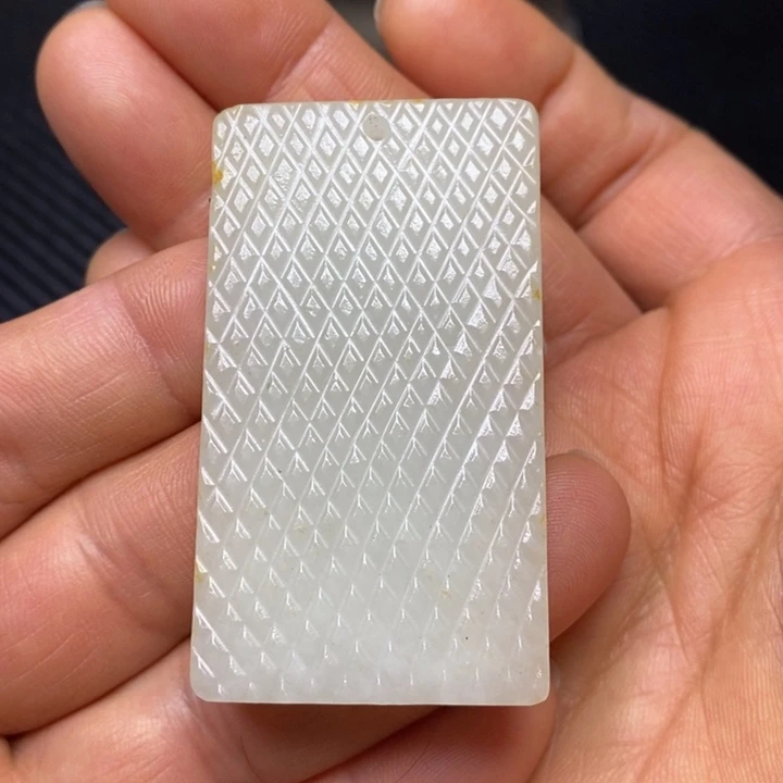 和田玉挂件未镶嵌袖*哥