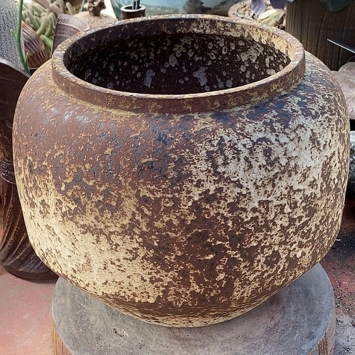 花盆紫砂口21高度23手工福利