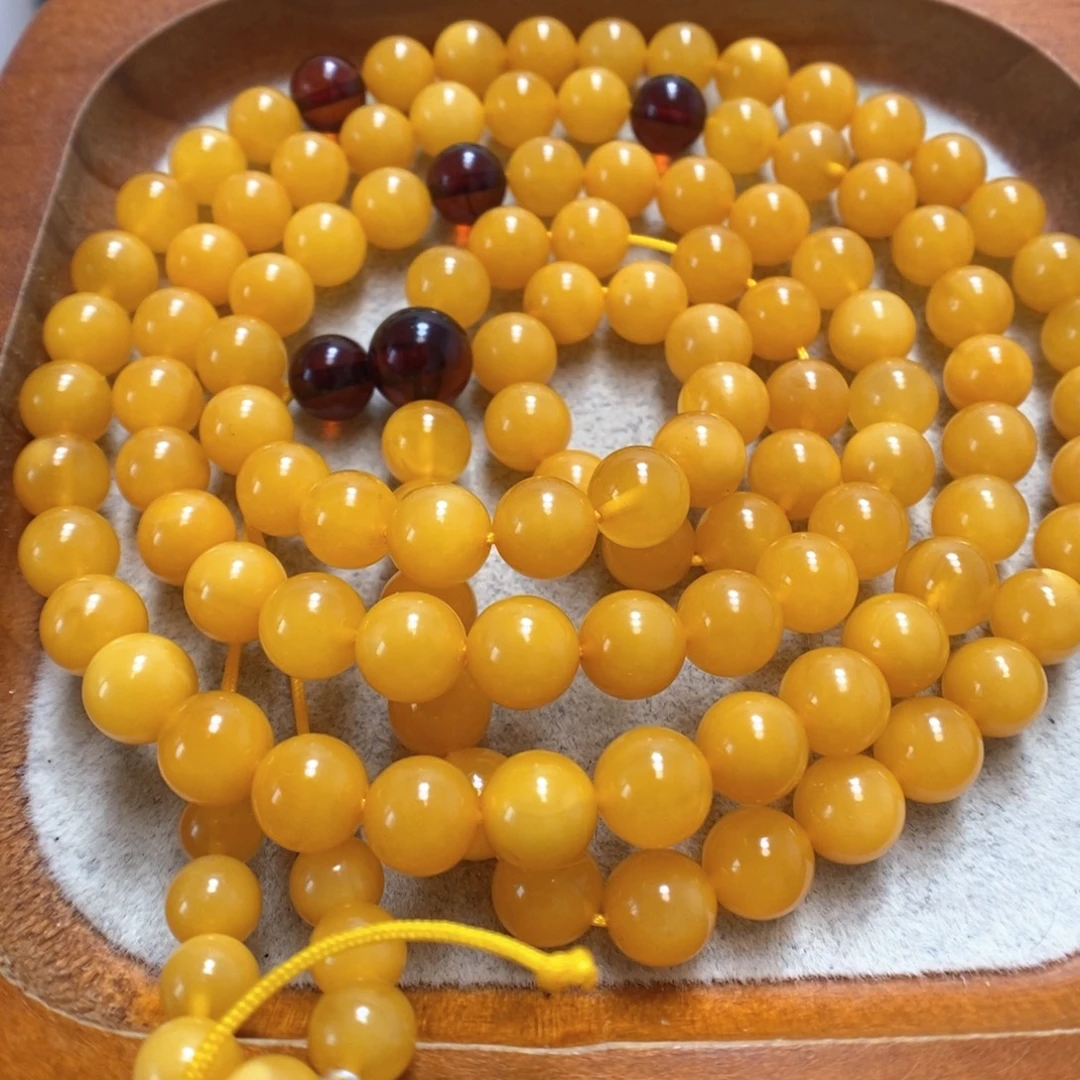 蜜蜡颈饰未镶嵌蜜蜡
