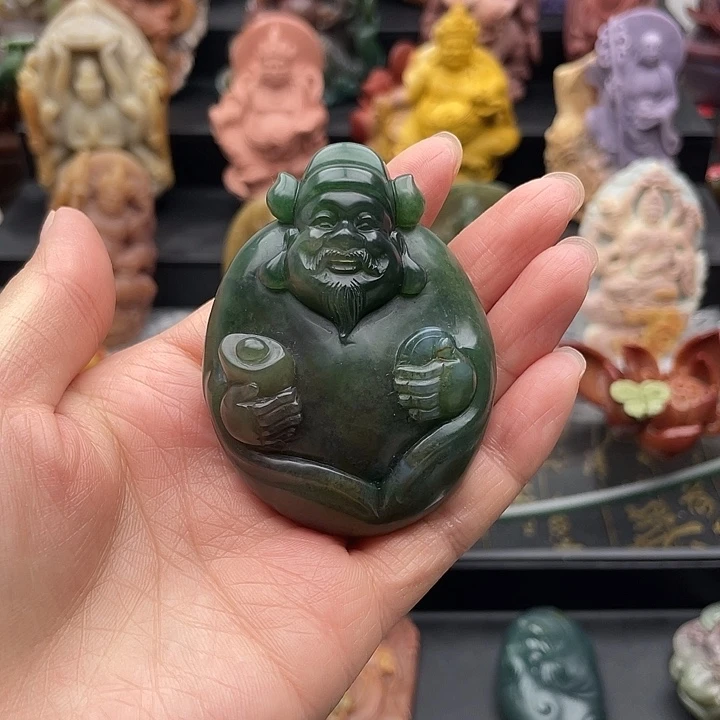 玛瑙/玉髓未镶嵌手把件