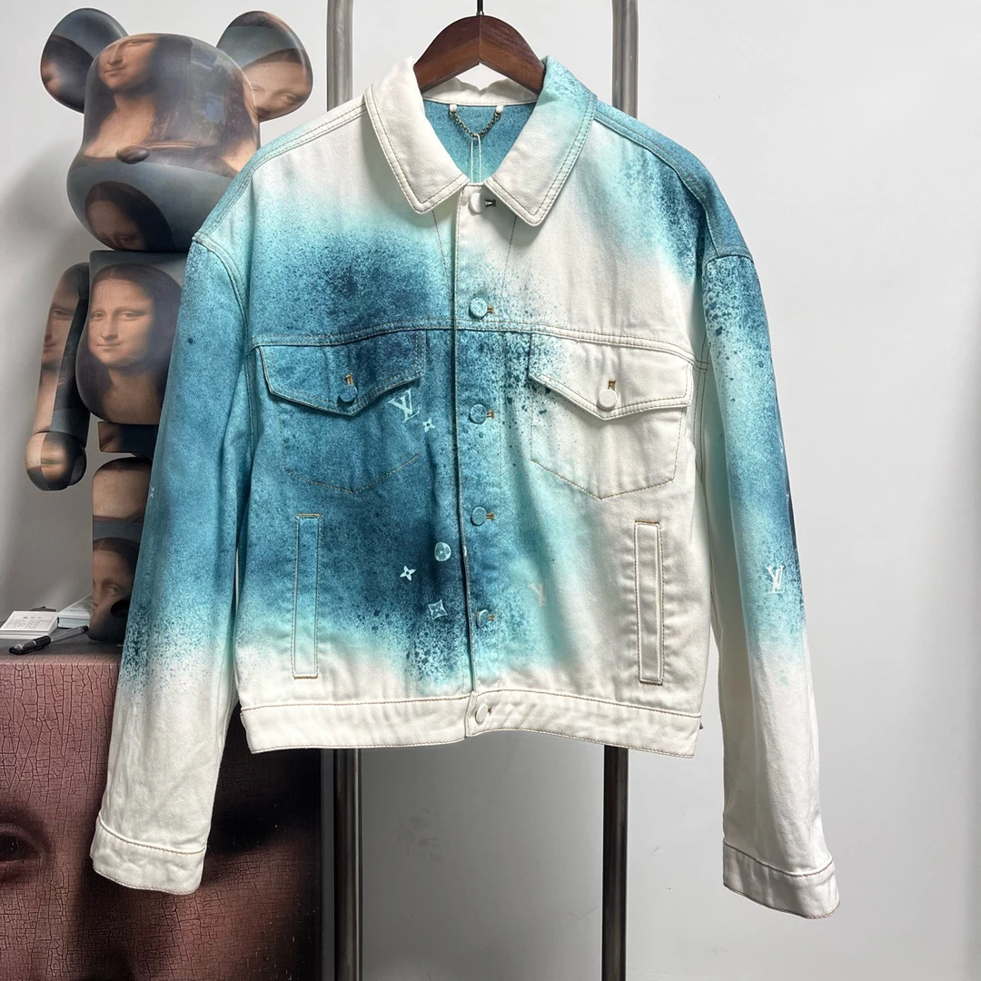 99新 LouisVuitton/路易威登 星空牛仔外套K0529尺码48长64胸围60