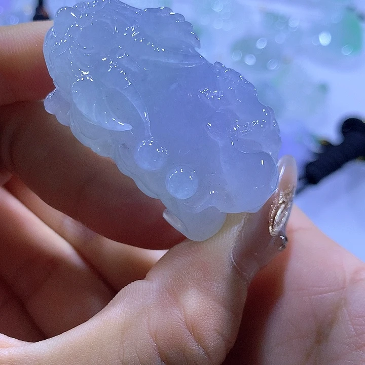 翡翠未镶嵌颈饰天然翡翠A货吊坠