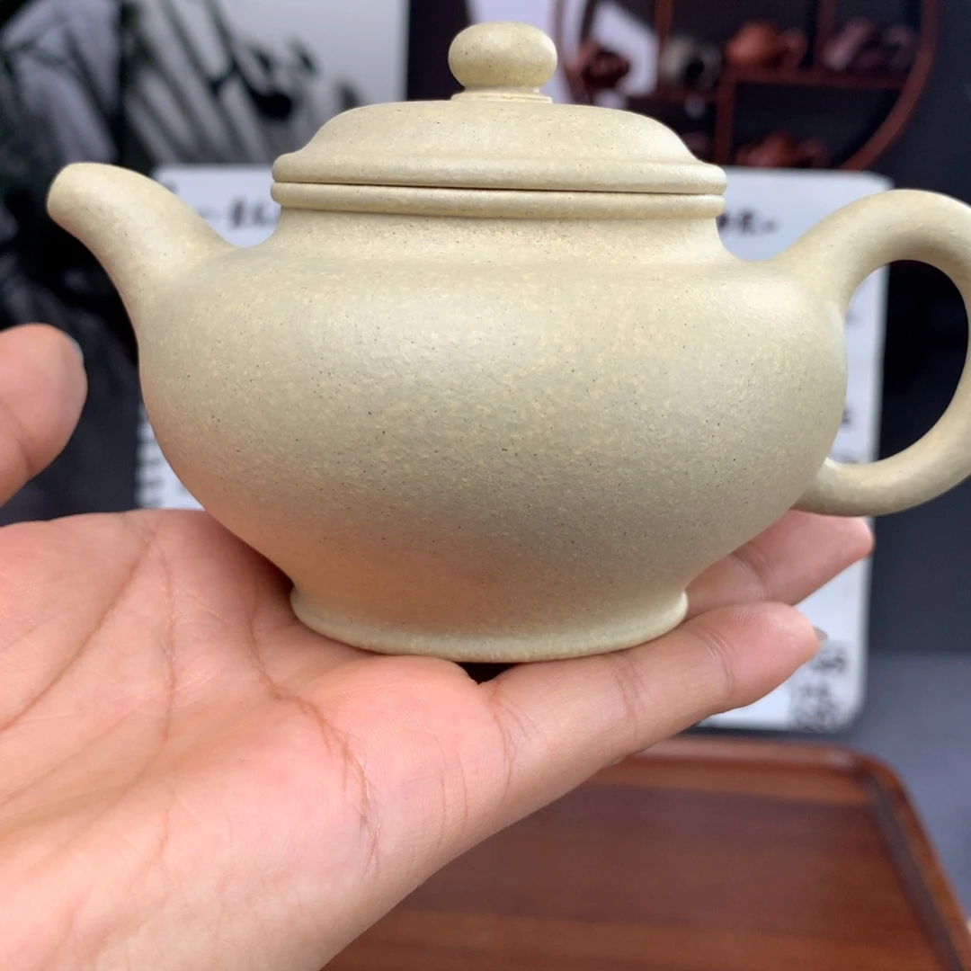 娃****茶壶紫砂四井本绿200cc