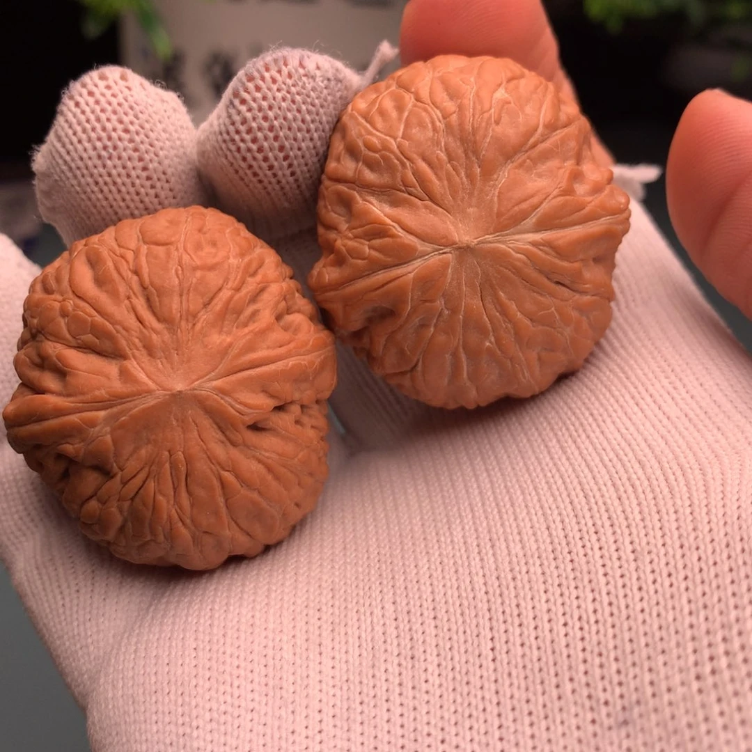 土***丝文玩核桃吊坠铁锤55