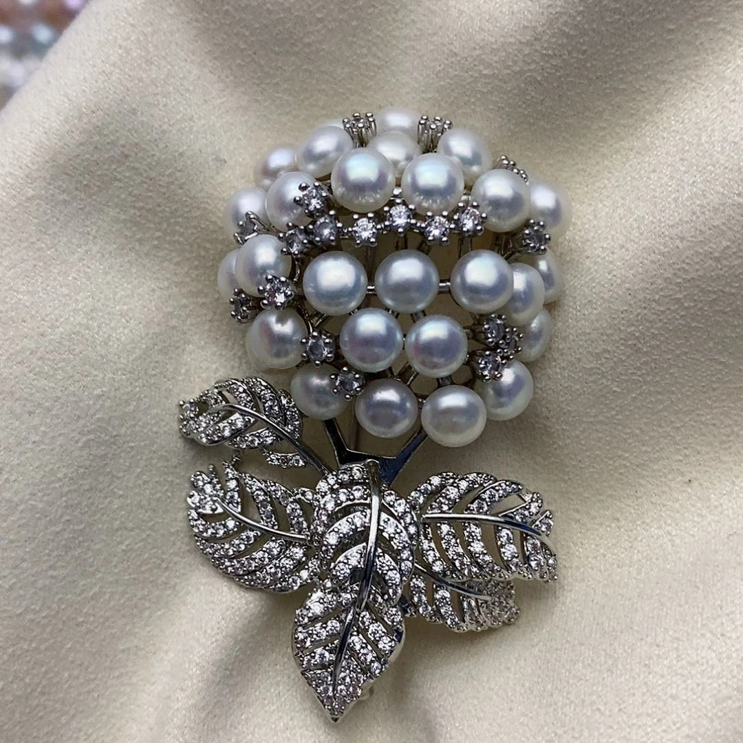 【闪购商品】未镶嵌淡水珍珠胸饰