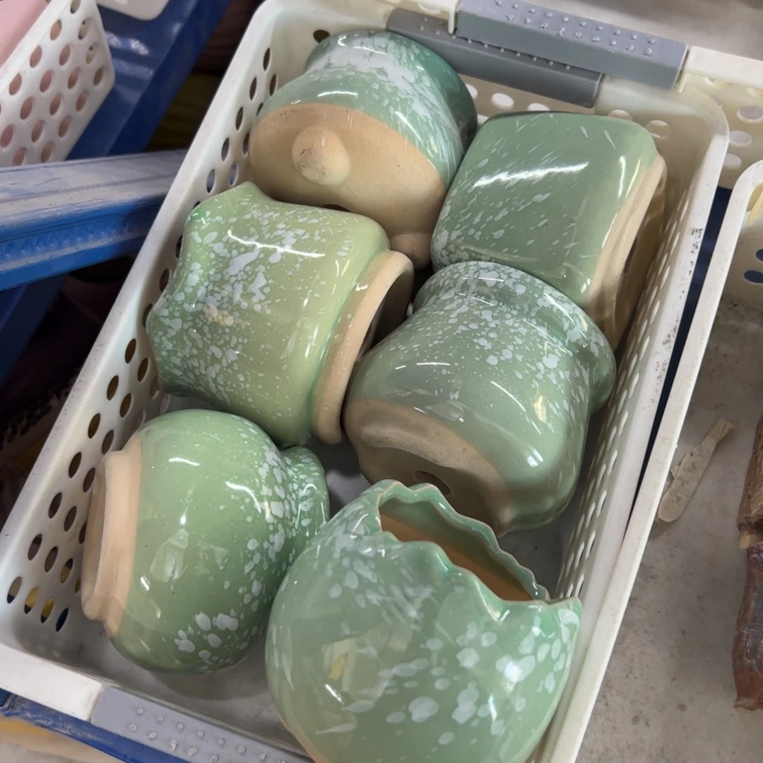 陶瓷多肉小花盆@@394