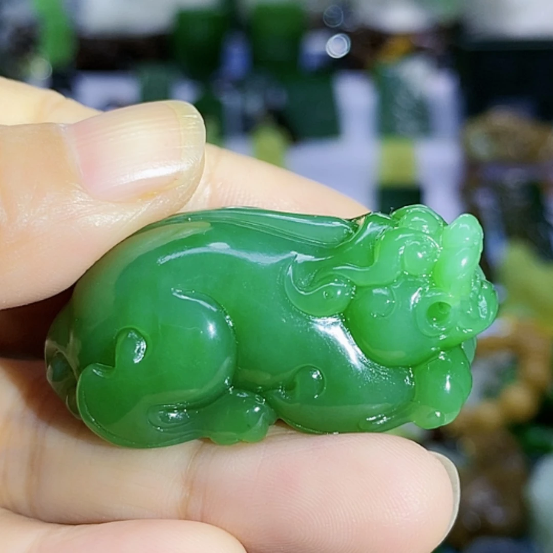 【闪购商品】未镶嵌和田玉（碧玉）挂件