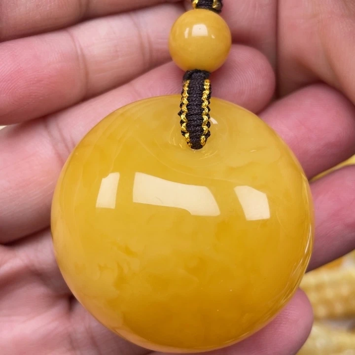 裸石蜜蜡未镶嵌蜜蜡公主扣重28.9克