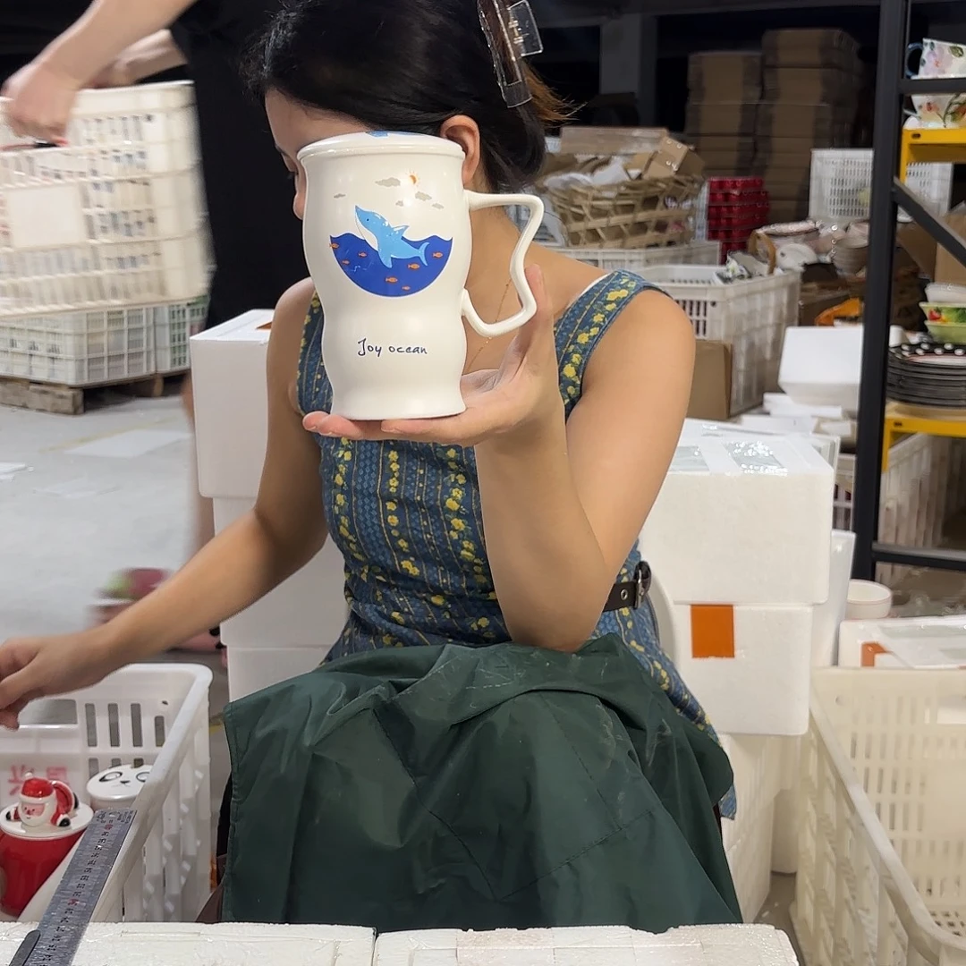瓷微瑕陶瓷餐具釉下彩