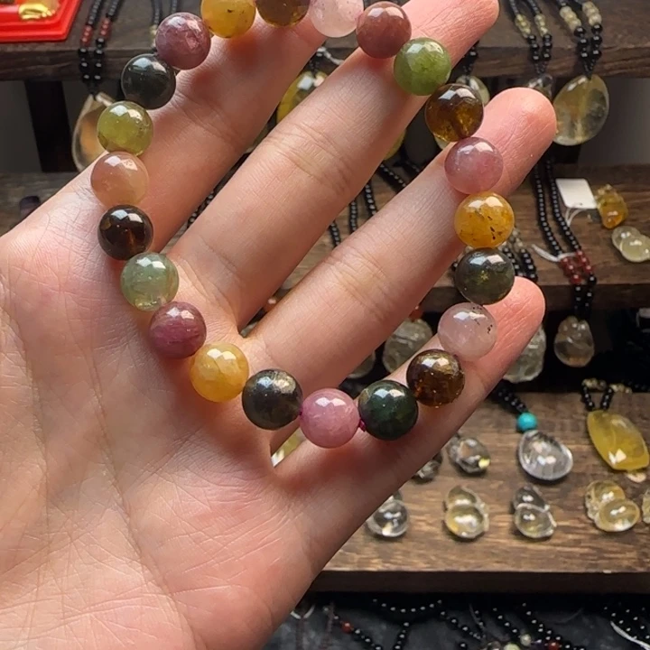 水晶手链未镶嵌碧玺手链