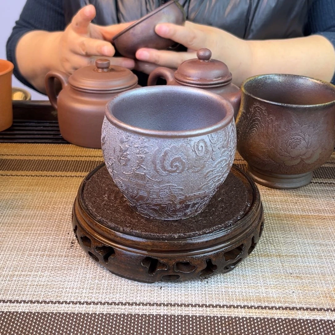 茶壶紫砂底槽清高温还原240cc