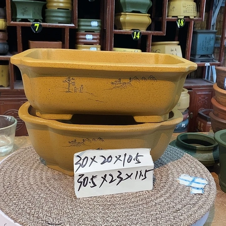 紫砂花盆紫砂花盆