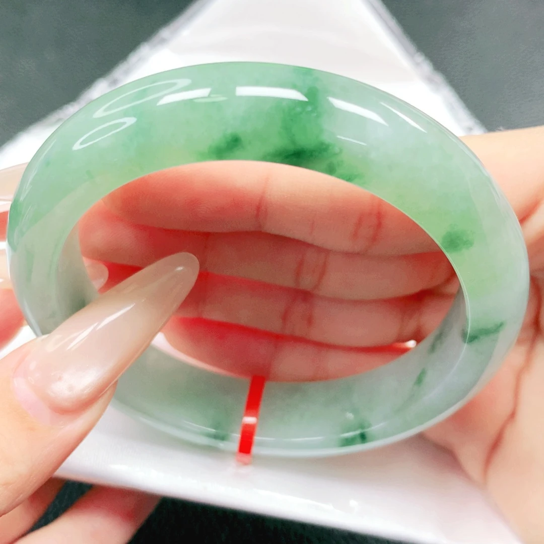 翡翠未镶嵌手镯58