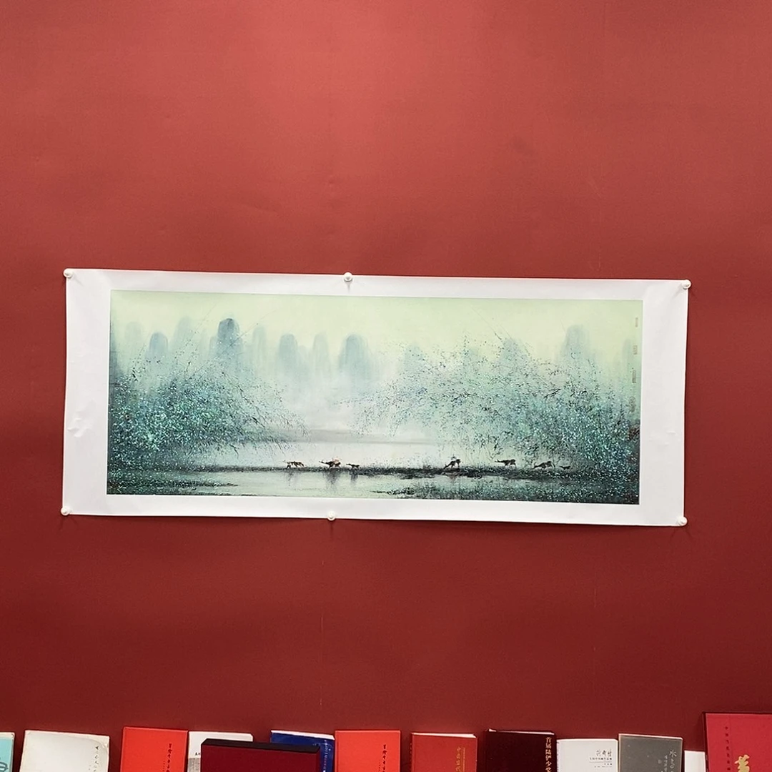 国画胡云小六尺180*70精品佳作