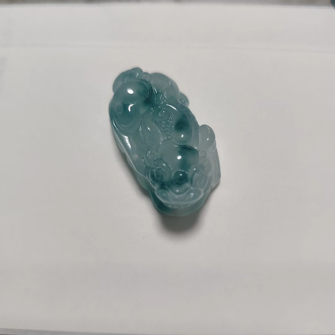 热卖爆款精致百搭-冰润飘花大貔貅-多样性发货-PX001