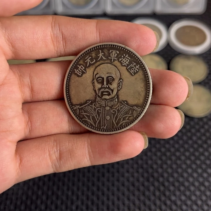 金属大头龙洋船洋工艺品