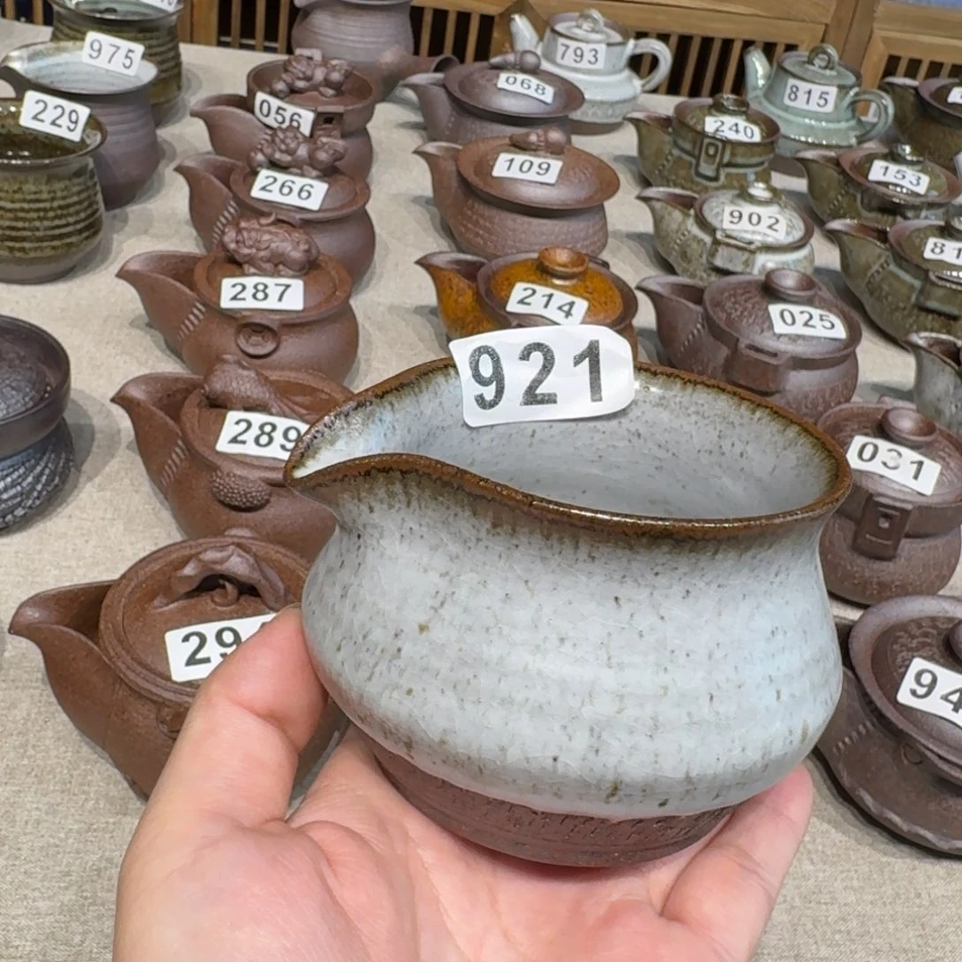 茶具粗瓷茶具素色盖碗
