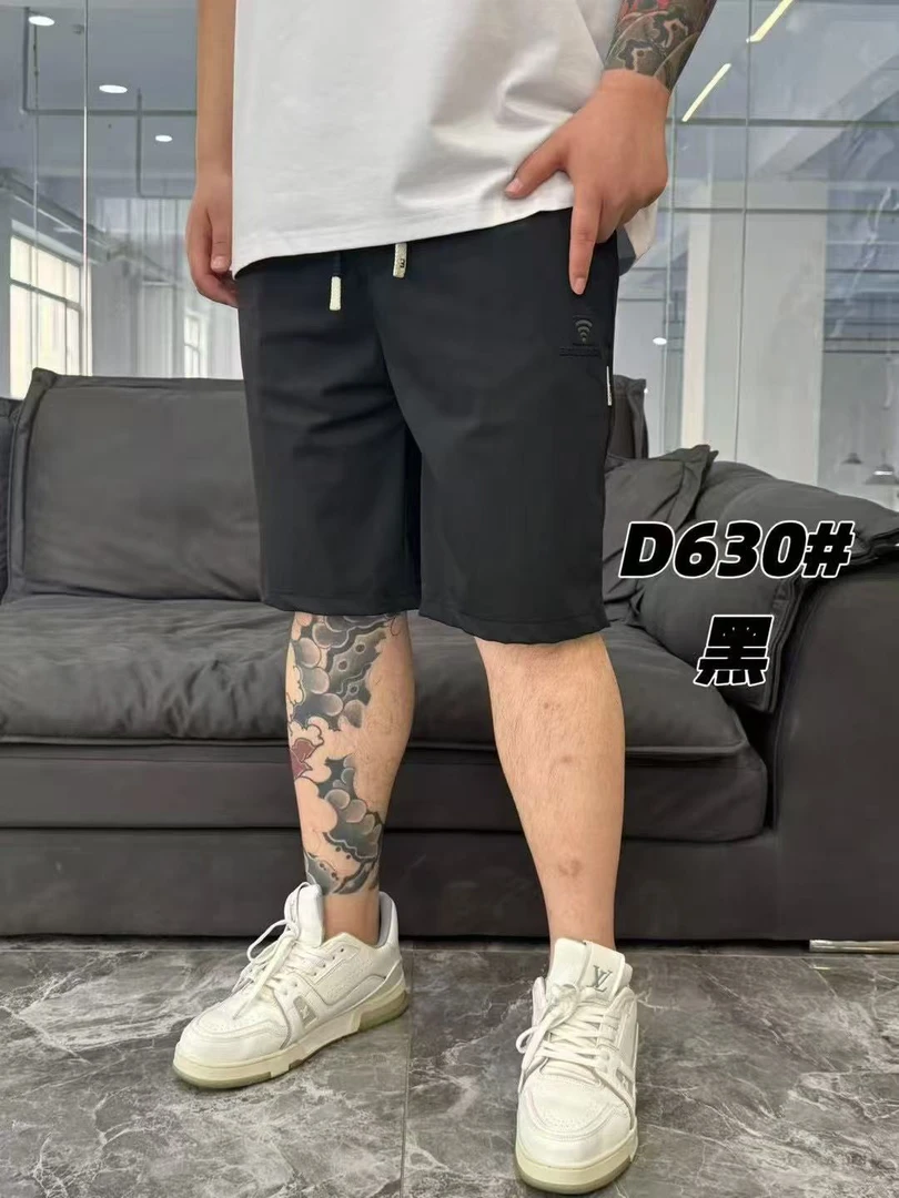 【夏季冰丝】D630夏季冰丝透气休闲百搭时尚运动款男士休闲短裤