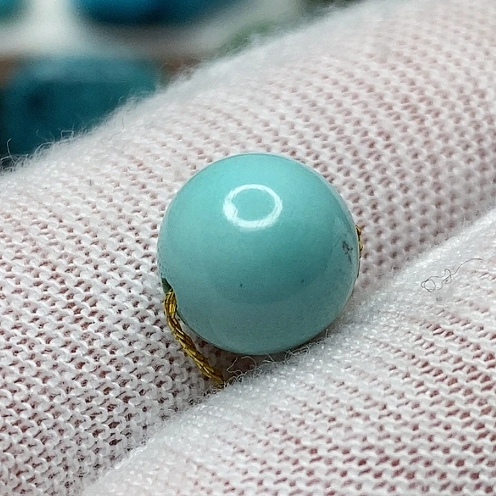 绿松石未镶嵌天然原矿 地大质检