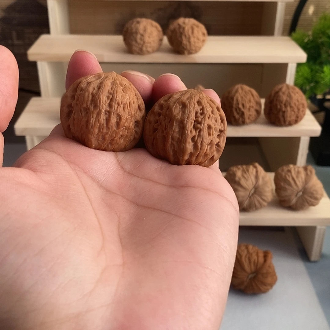 文玩核桃吊坠36尺铁锤，全品