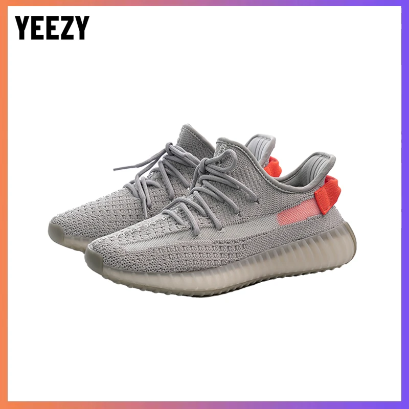 Yeezy椰子鞋「尾灯」夏季透气潮鞋男女百搭休闲鞋