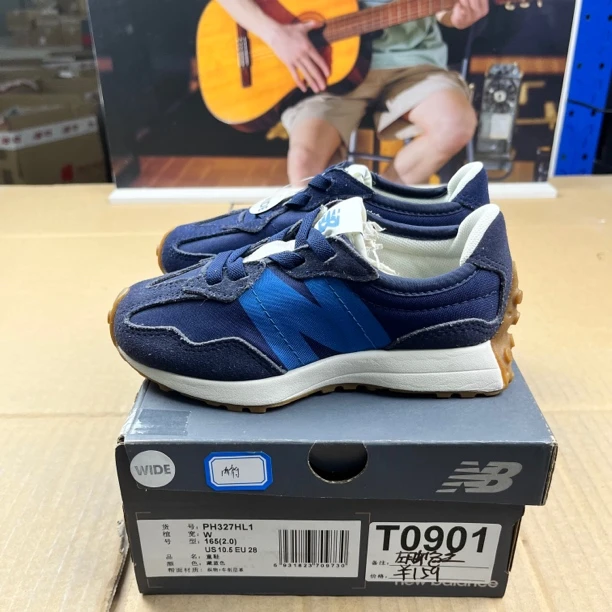 T0901 NEW BALANCE PH327HL1 28码165儿童运动鞋微瑕疵 无售后