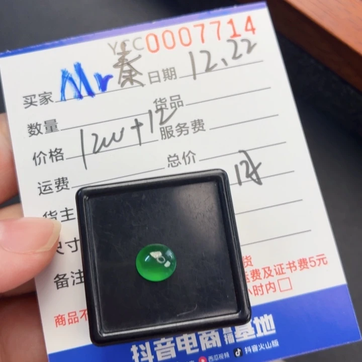 M***秦翡翠未镶嵌颈饰翡翠