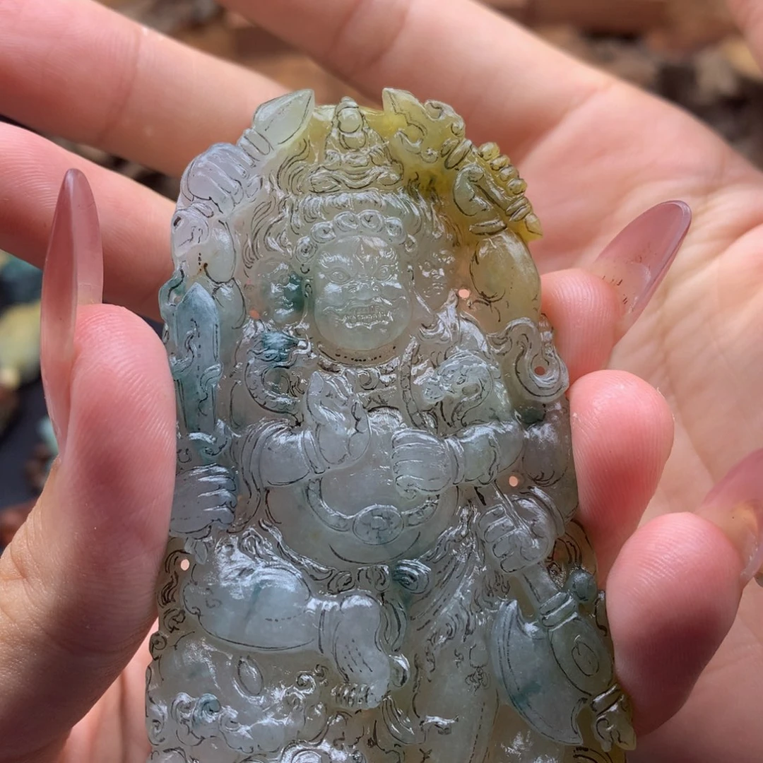 襄***梦未镶嵌定制翡翠翡翠