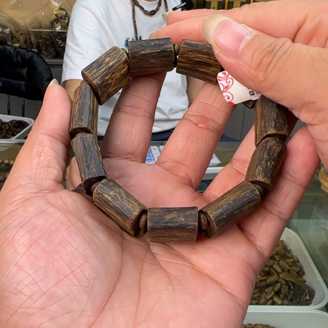 沉香手串多样性发1条手牌紫棋高货26克