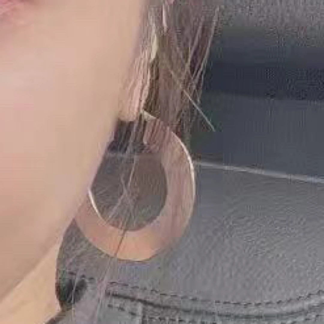 99新 Celine/思琳 圆圈耳环