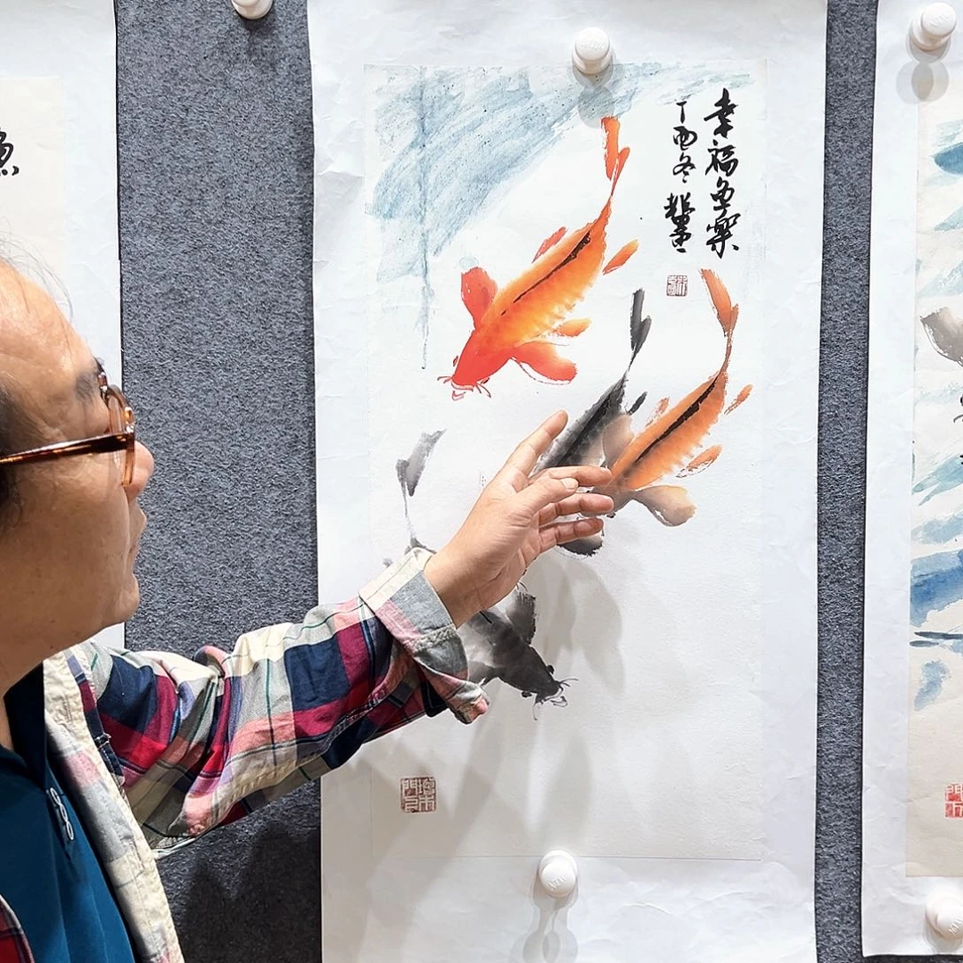 国画纯手绘系列画心