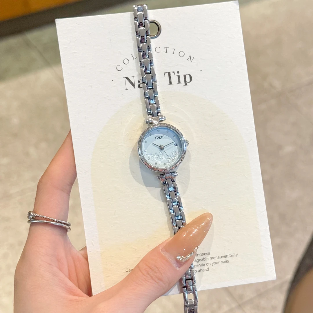 手表女小巧精致轻奢小众文艺简约气质高级感2025新款沧海遗珠