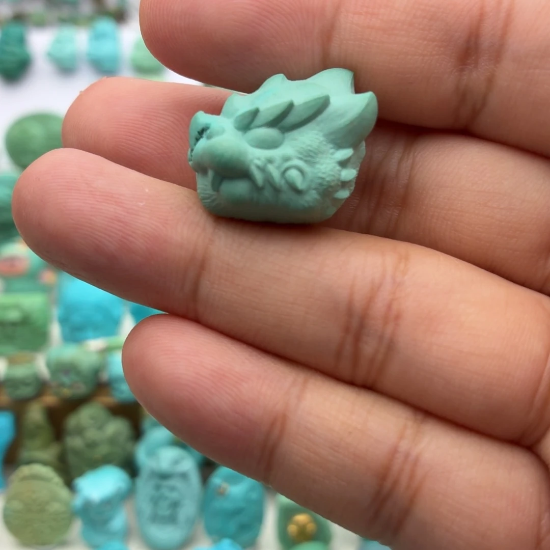 绿松石未镶嵌配饰