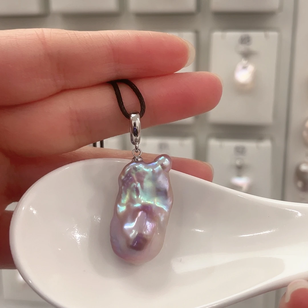 未镶嵌吊坠(赠链)淡水珍珠