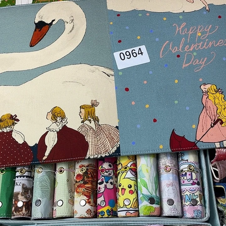 织绣B5 活页送纸0964