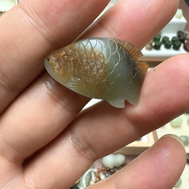 未镶嵌和田玉珠宝半成品